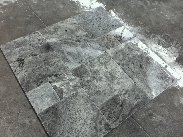 Silver French Pattern Br&Ch Travertine Premium